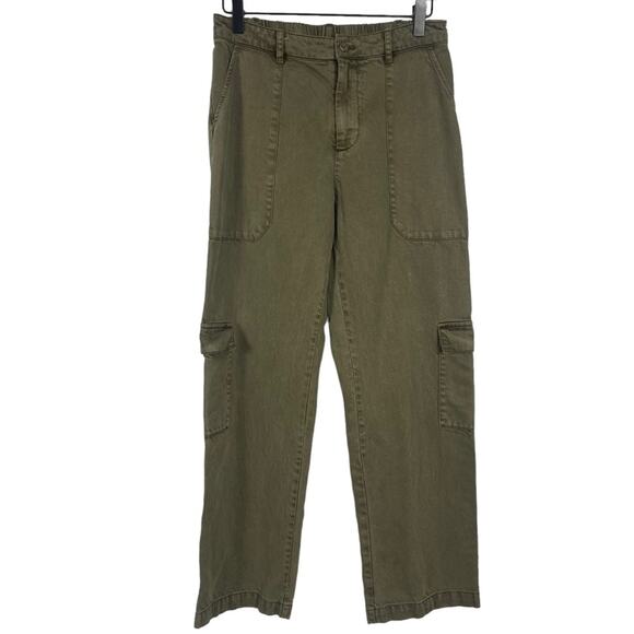 Young Fabulous & Broke Cargo Pants Green Size Small - Picture 1 of 9